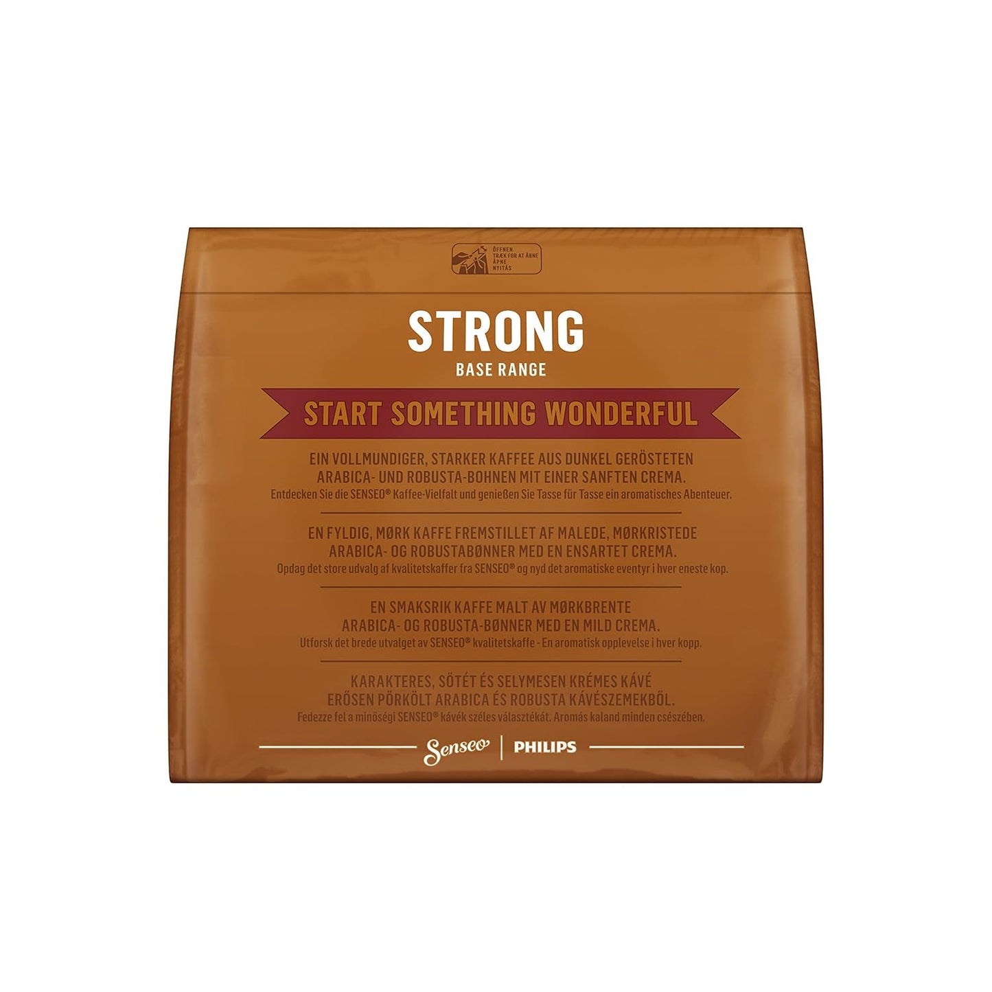 Senseo Pads Probierbox 5 Sorten, Vielfaltspaket, 5 x 16 Getränke, 80 kaffeepadů