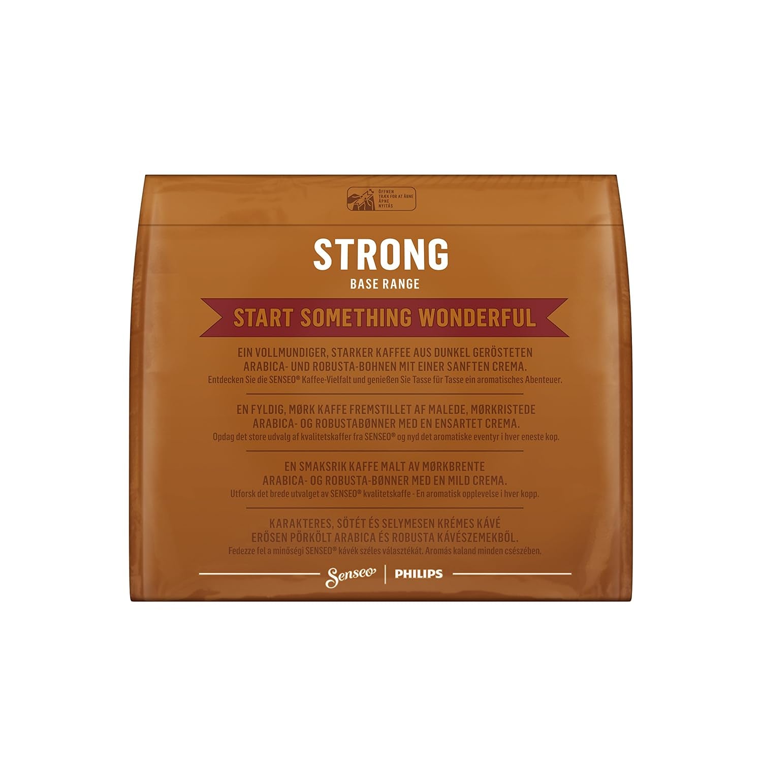 Senseo Pads Probierbox 5 Sorten, Vielfaltspaket, 5 x 16 Getränke, 80 kaffeepadů