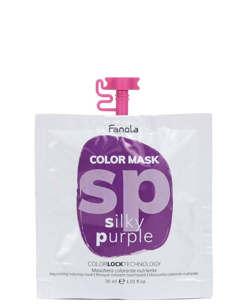 Fanola Color Mask Silky Purple 30 ml Maska na vlasy Naty Shop Výchozí název