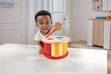 Hape oboustranný dřevěný buben | hudební hračka pro malé děti Jucarii Bebe Naty Shop