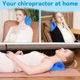 Neck Stretcher 2.0, Cloudy Neck Lefaya Neck Stretcher Ortopedický test Vítěz Neck Stretcher k úlevě od bolesti šíje Prémiový krční hrb Krk Cloud Korekce držení těla (modrá) Ortopedické polštáře na krk Naty Shop