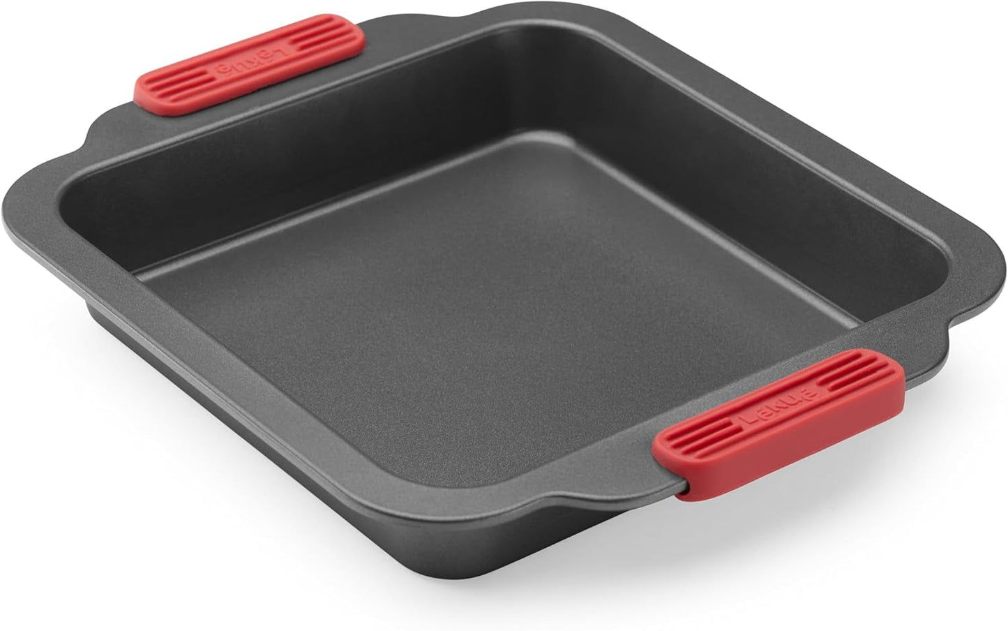 Lékué Muffin-Backform, Antihaftbeschichte, Metall, 6 Mulden Formy a plechy na pečení Naty Shop Quadratische