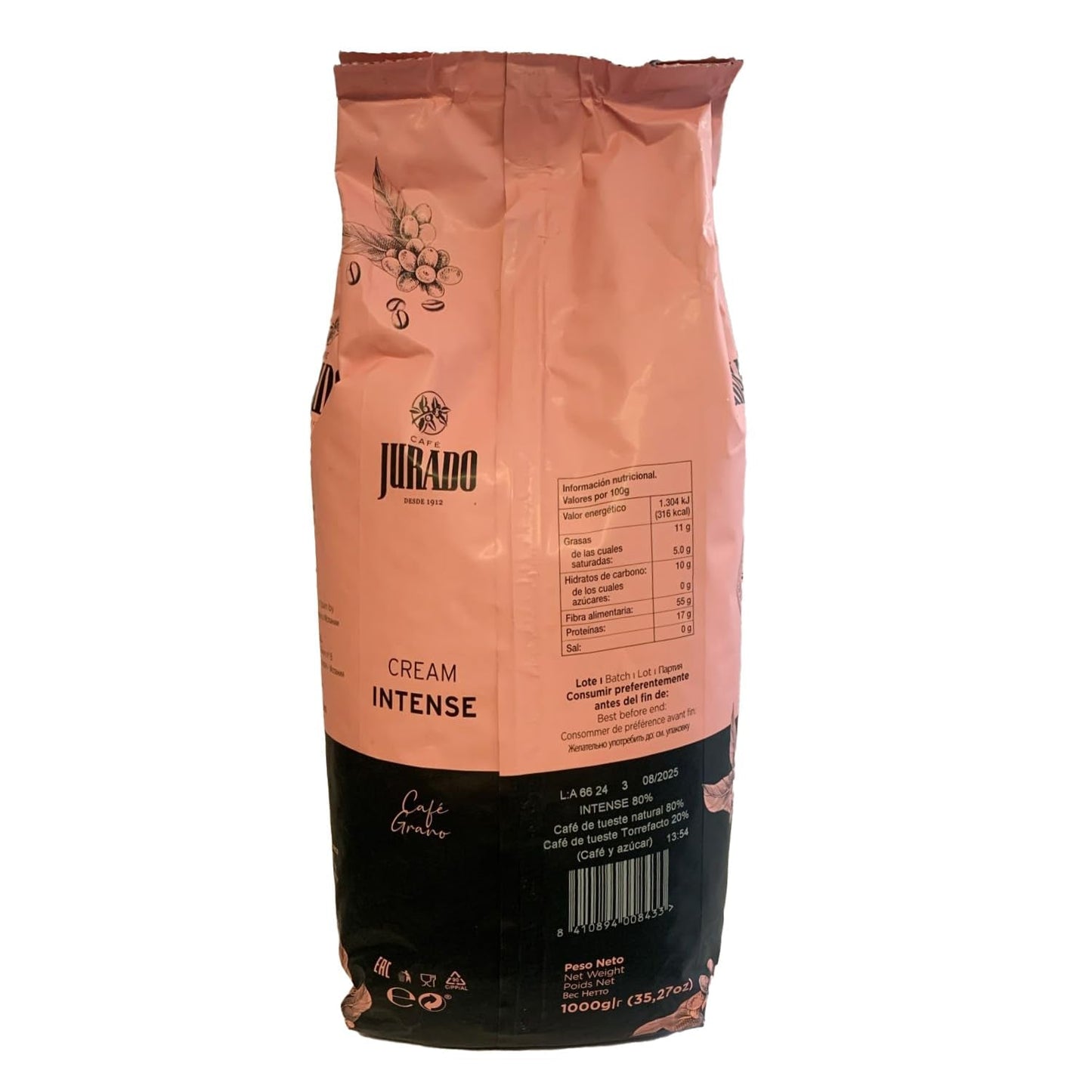 Mletá španělská káva / Café español mezcla - 3 x 1 kg