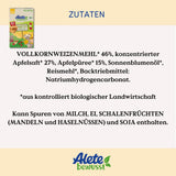 Alete celozrnné jablko krájené bio koláče 8 x 132 g