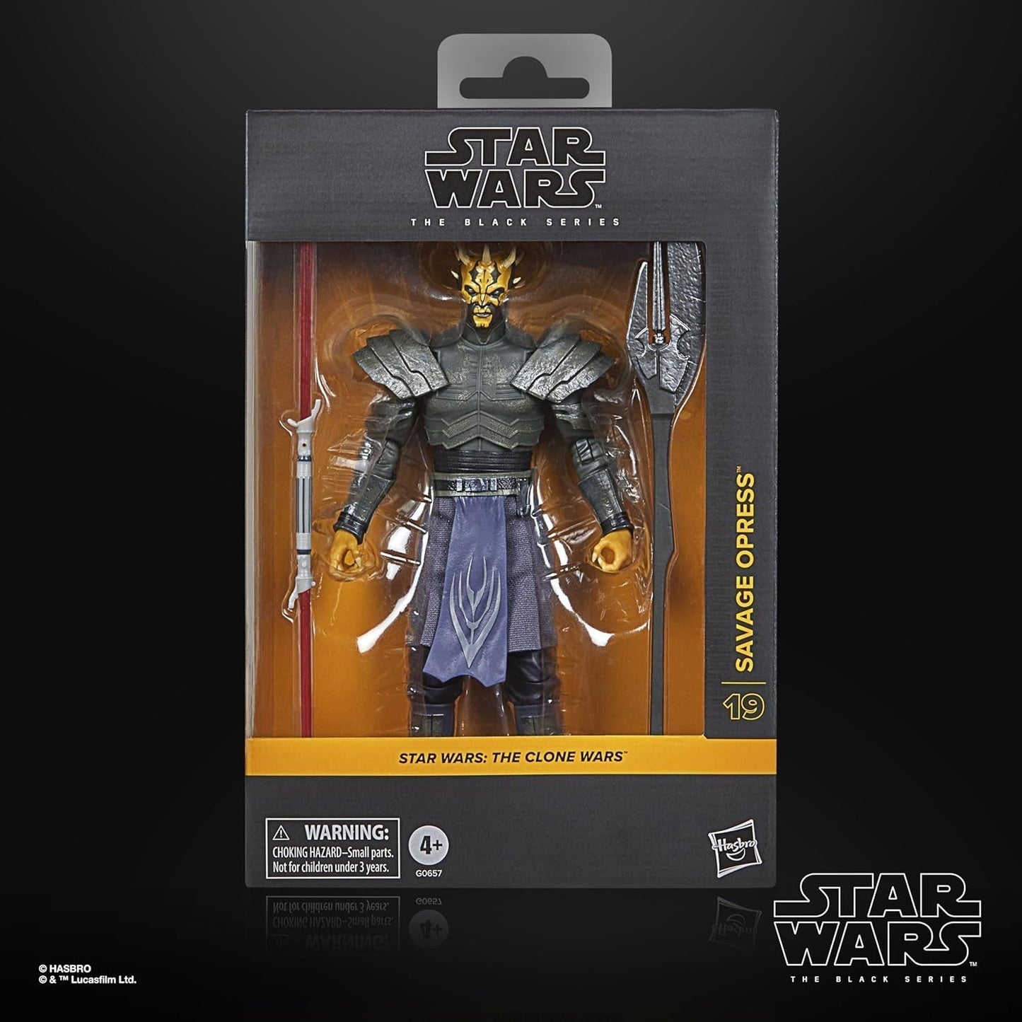 Star Wars Black Series Savage Opress, Star Wars: The Clone Wars Deluxe sběratelská figurka (15 cm) Akční figurky Naty Shop