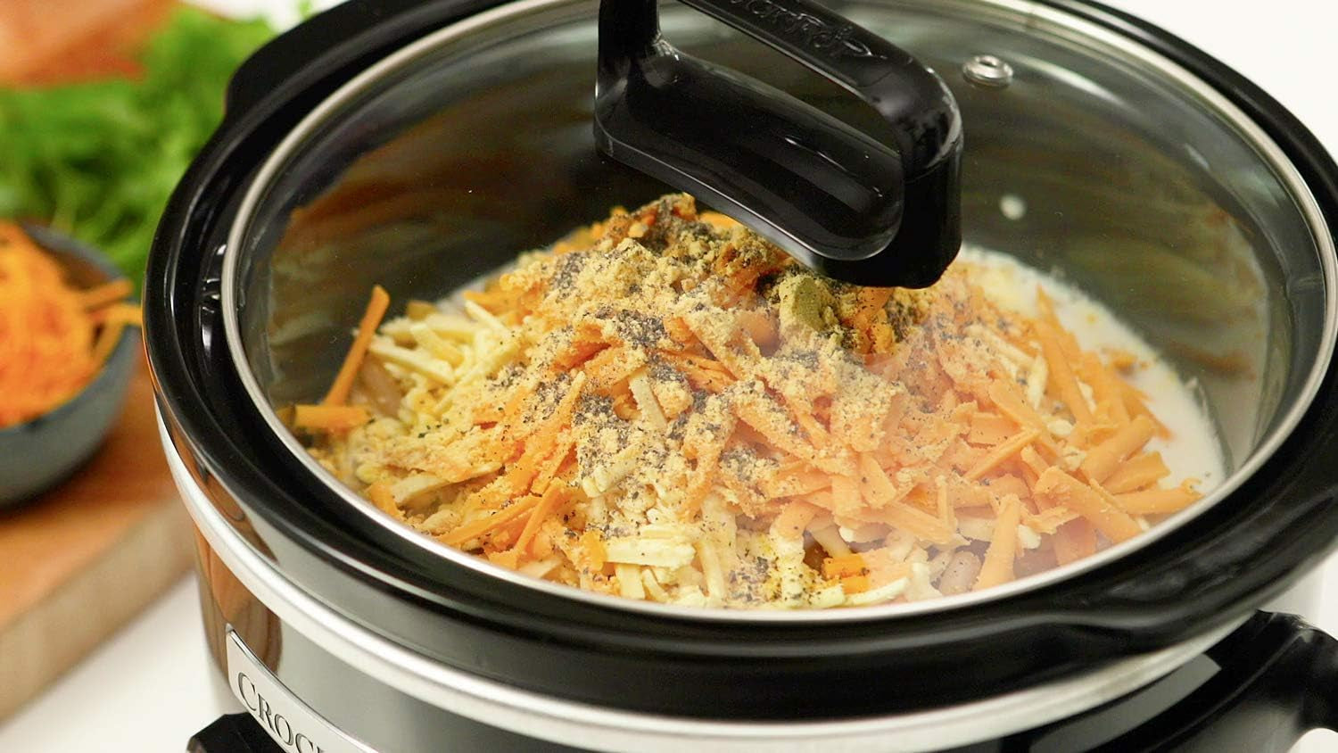 Pomalý hrnec digitální Crockpot, funkce udržování teploty, 2,4 litru (1-2 osoby) Pomalý hrnec Naty Shop