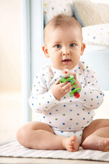 HABA 1068 - drapák Flapsi, veselá hračka pro miminka a batolata, vyrobeno ze dřeva od 6 měsíců, motorická hračka s chrastícím zvukem Baby Toys Naty Shop