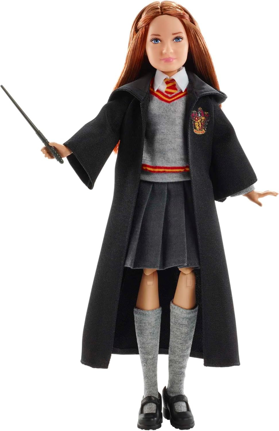 HARRY POTTER Nebelvírský adventní kalendář – 24 příběhů, kouzelná překvapení, bradavická společenská místnost, realistická tvář, pro fanoušky od 6 let, HND80 Ginny Weasley Naty Shop Dolls
