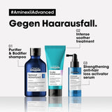L'Oréal Professionnel Posilující sérum proti vypadávání vlasů, Pro plnější a silnější vlasy, Aminexil Advanced Anti-Hair Loss Activator Serum, 90 ml Péče o vlasy Naty Shop