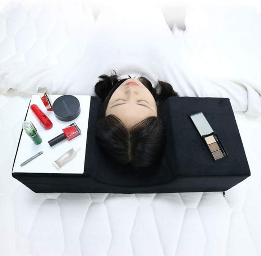 Whiteswan prodlužování řas Ergonomicky zakřivená podpora z paměťové pěny Obývací pokoj Polštář na krk Řasy Kosmetický make-up Polštář na spaní Polštář na spaní Krční podpora Krční ortopedické polštáře Naty Shop