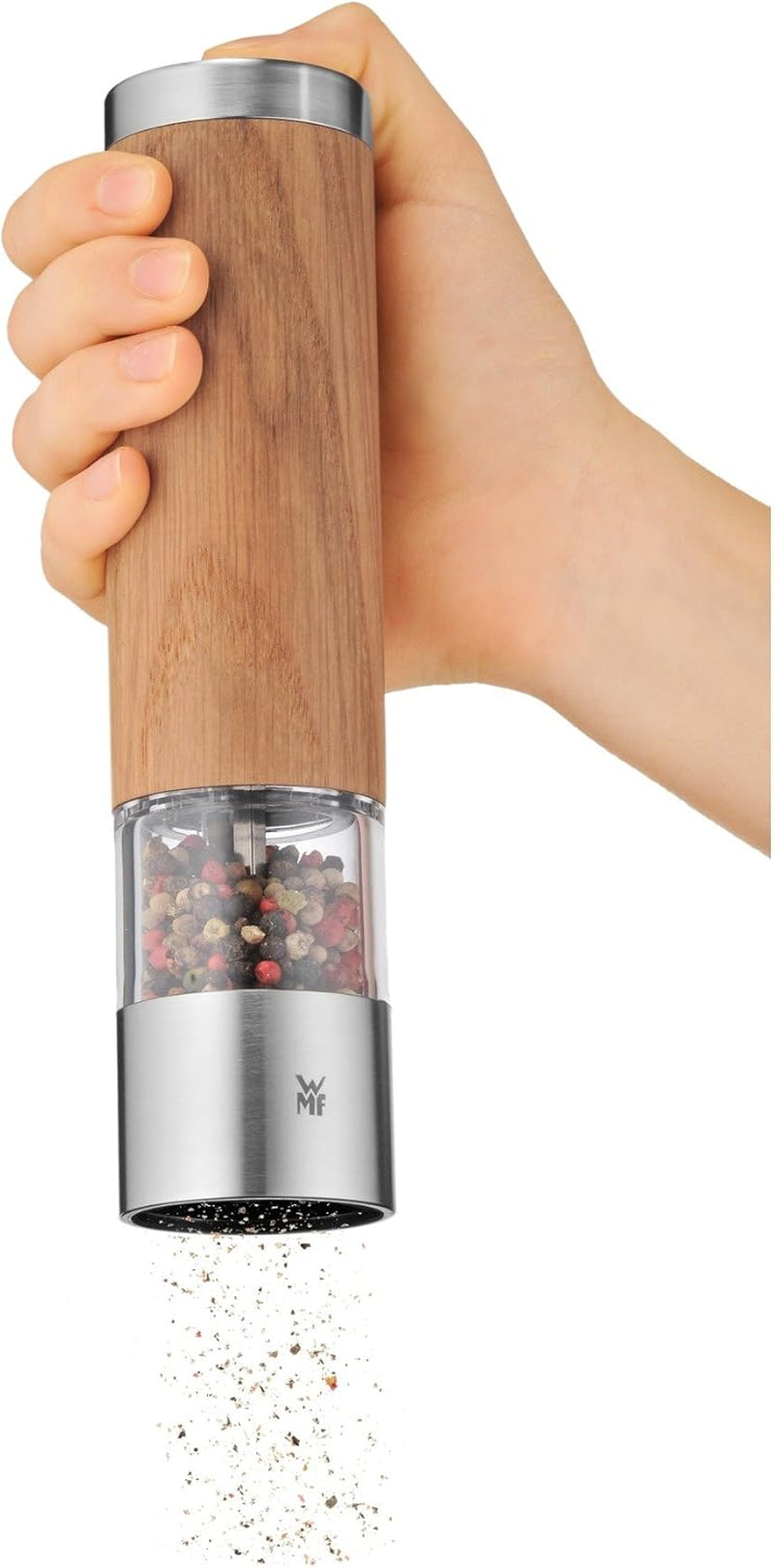 WMF Ceramill Oakwood Cromargan set, elektrický mlýnek a sada mís Gourmet For The Kitchen 4 kusy Mlýnky a kráječe Naty Shop