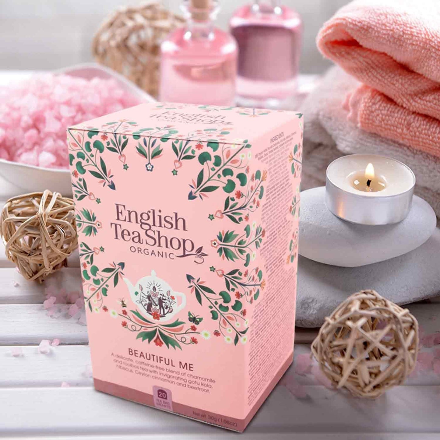 ETS - Beautiful Me, BIO wellness čaj, 20 čajových sáčků