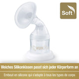 NUK Nature Sense dvojitá elektrická odsávačka mateřského mléka | S baterií, LCD displejem 2X nádobky na mateřské mléko 150 ml Příslušenství Potraviny a kojení Bebe Naty Shop