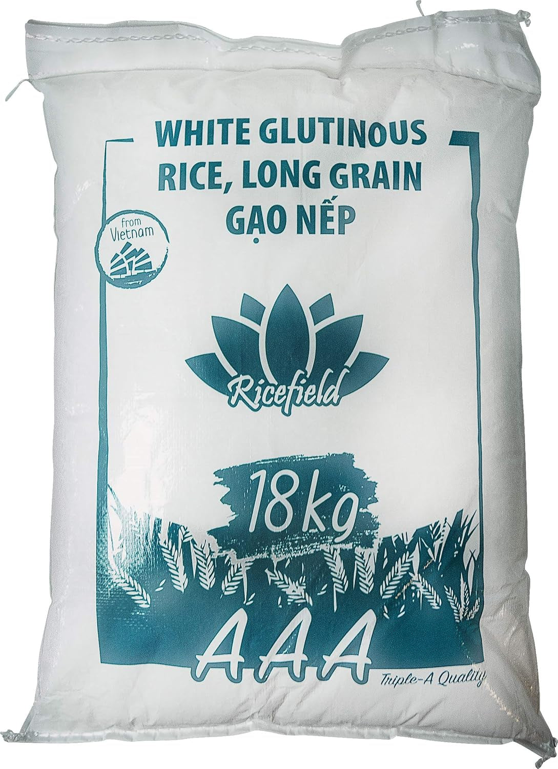 RICEFIELD lepkavá rýže, 18 kg