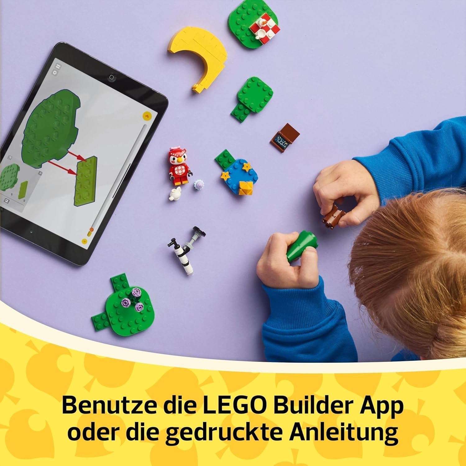 LEGO Animal Crossing Pozorování hvězd s Eufemií, Stavebnice pro děti, Nápaditá sada videoher na hrdiny, Hračka pro 6leté dívky a chlapce, Hračka Figurka zvířátko 77053 Stavebnice Besuche den LEGO-Store