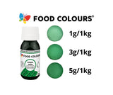Potravinářské barvivo OS-LC DARK GREEN 18 ml Potravinářské barvivo na bílou čokoládu, pralinky, krémy, tučné pečivo, ozdoby na dorty a dorty