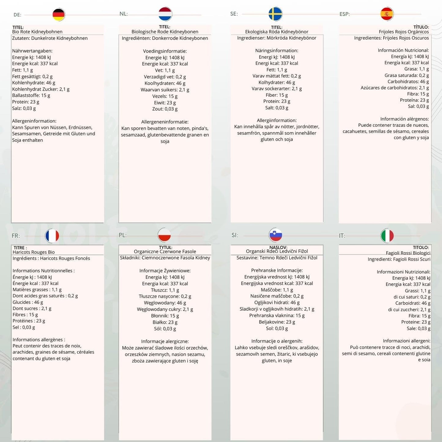 Červené fazole Wholefood Earth Organic 1kg Raw | Vegan | Bez GMO | Tmavě červená | Bohaté na vlákninu | Bohaté na bílkoviny | Certifikované organické