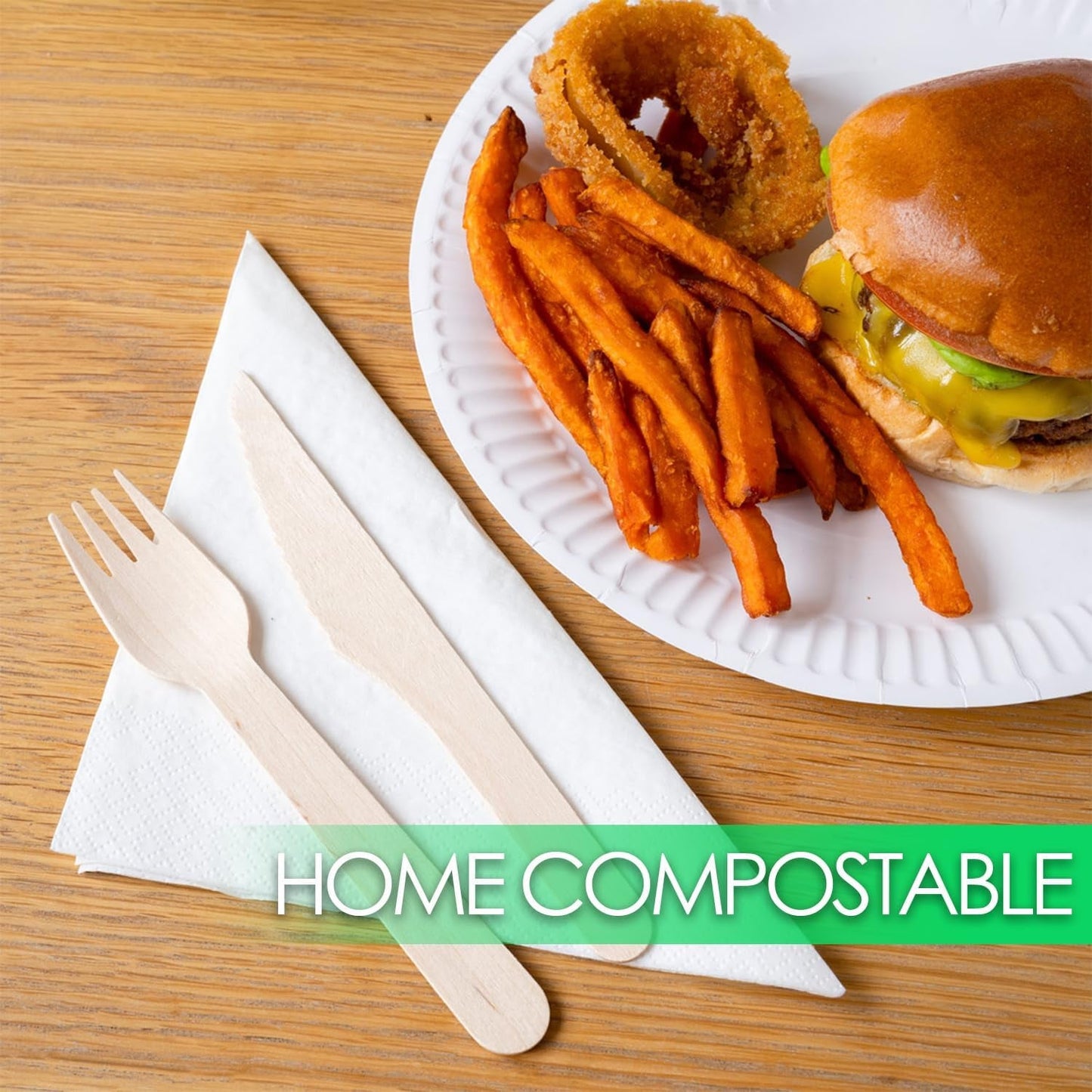 Table Kind 100 bílých měkkých ubrousků ve velkém, vysoce kvalitní ubrousky pro párty, catering a každodenní použití, FSC, udržitelné a recyklovatelné, vyrobené v EU | 2vrstvý | 33 cm