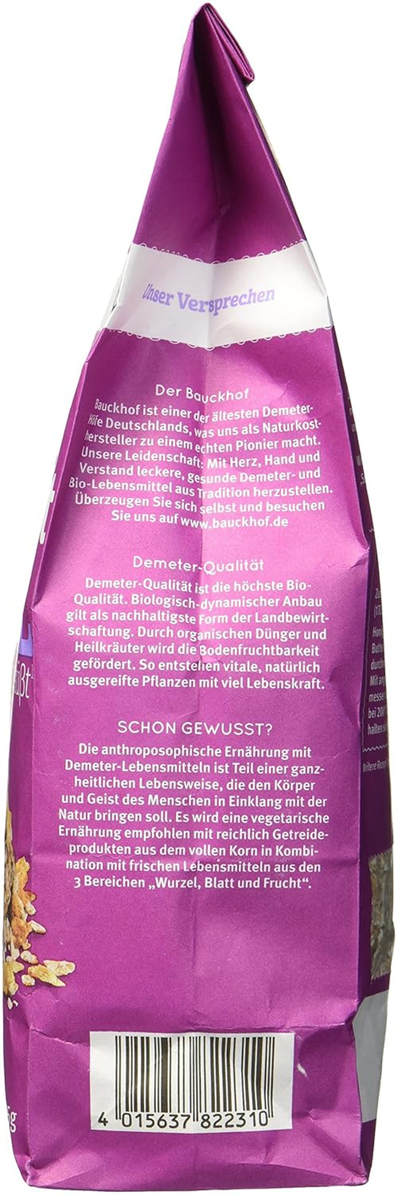 Hof müsli s příchutí špaldových bobulí, neslazené, 425 g