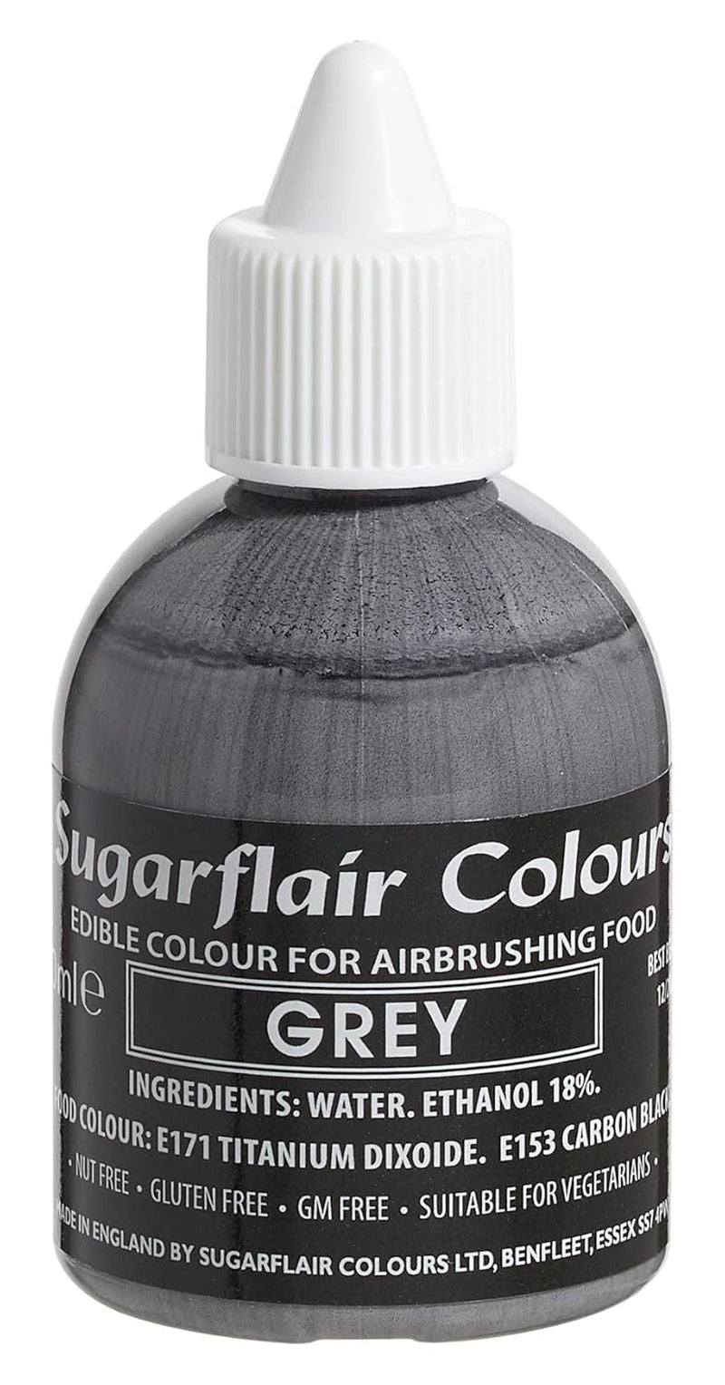 Sugarflair Deep Red Food Coloring - Jedlé tekuté potravinářské barvivo, Airbrush Barvení na dorty, muffiny, polevu a ozdoby na dorty - 60 ml