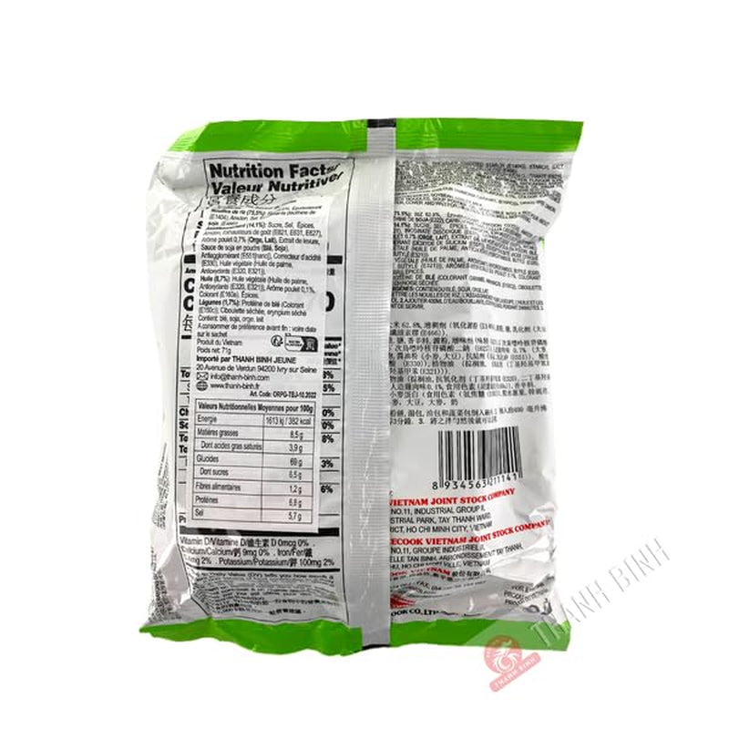 - NEBO Instantní nudle s kuřecím masem a rýží - (1 x 71 g)