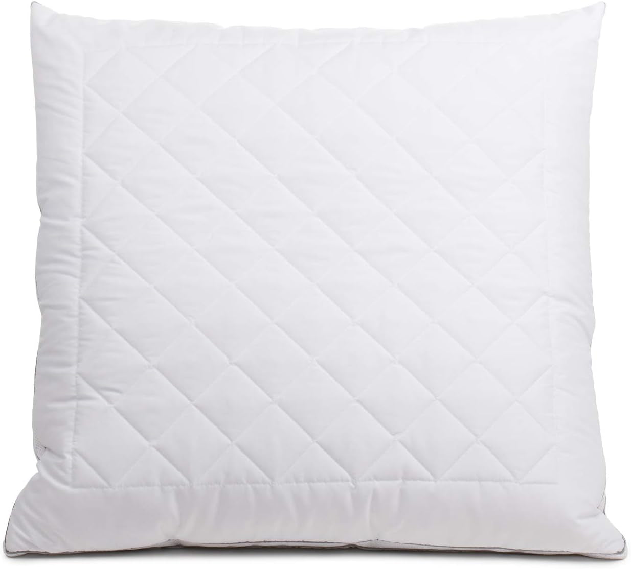Gözze - Polštář s vnitřním polštářem 150G a klimatickým páskem, včetně náhradního sáčku, 40 X 80 Cm - White Naty Shop standardní polštáře Bílé 80 X 80 Cm