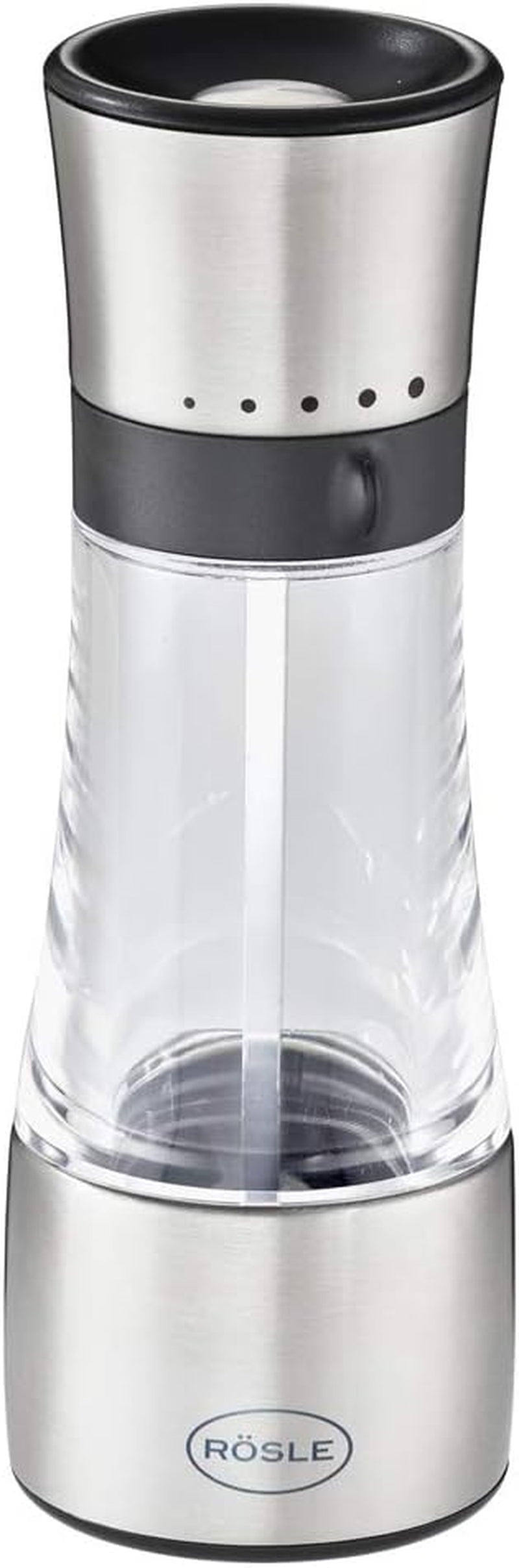 RÖSLE Mlýnek na muškátový oříšek, nerezová ocel 18/10 Škrabka Naty Shop Gewürzmühle