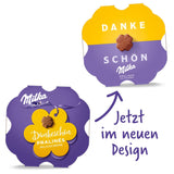 Milka Little Thank You Chocolates 12 x 44 g, jemné mléčné krémové čokolády s alpskou mléčnou čokoládou (balení 5 ks)