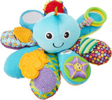 LAMAZE Octivity Time Baby Senzorická hračka, Soft Baby Play and Discovery, Chobotnice Batole Vhodné od 6 měsíců, Kluci a Holky nad 1 rok Hračky pro miminka Naty Shop