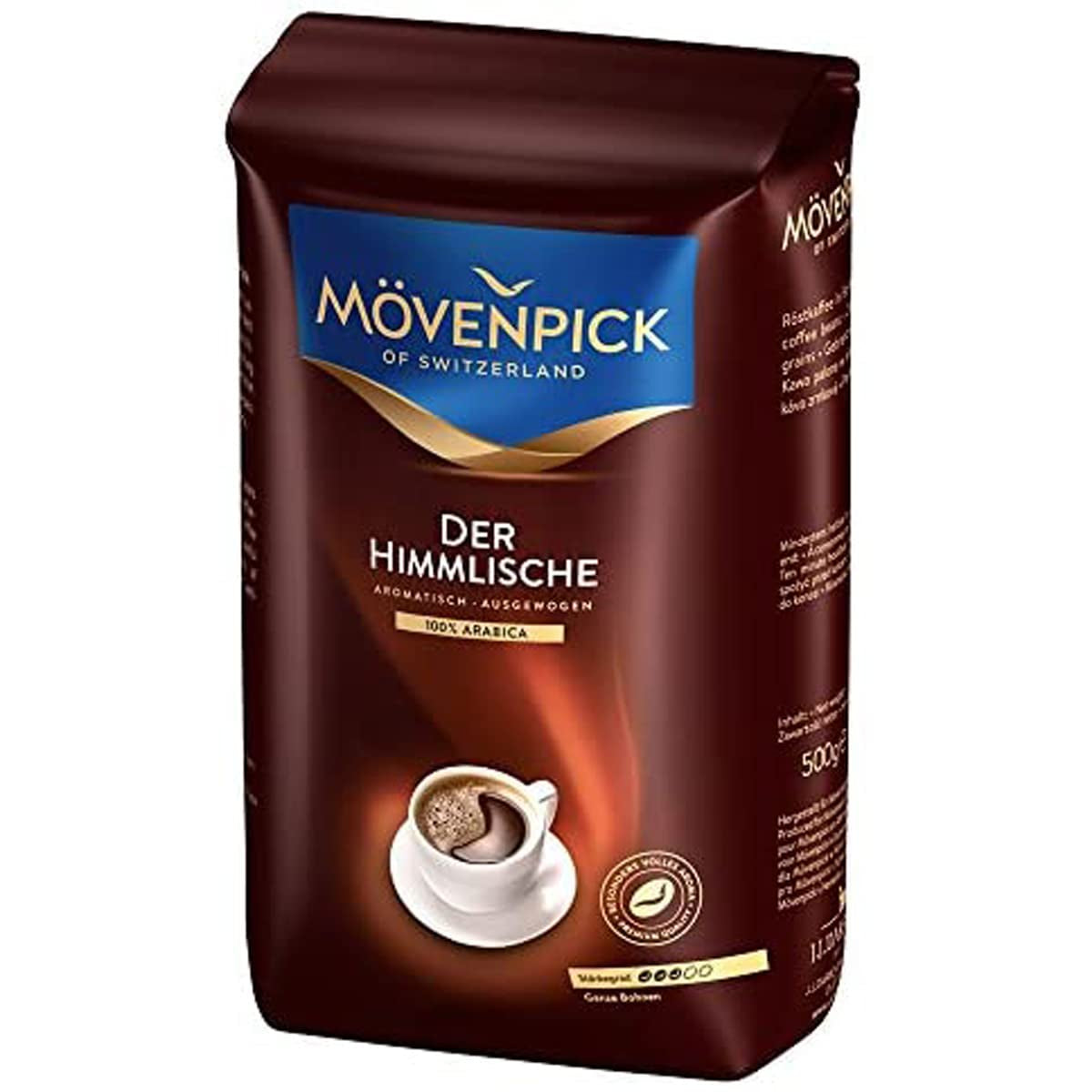 Mövenpick The Heavenly Whole Highland Arabica zrnková káva 500g