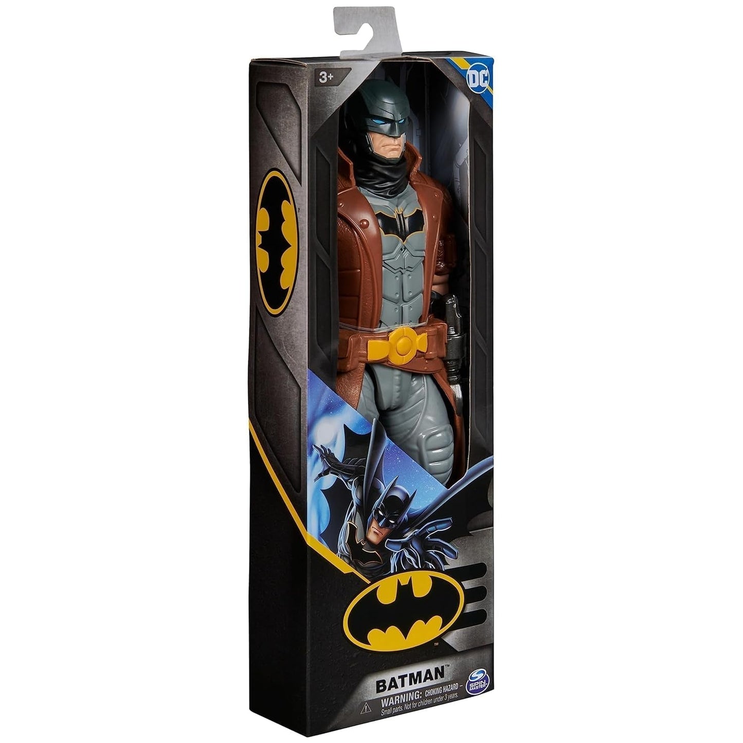 DC Comics Batman akční figurka 30 cm vysoká, plně pohyblivá pro vzrušující dobrodružství a akční kaskadérské kousky Hračka pro děti od 3 let Akční figurky Naty Shop