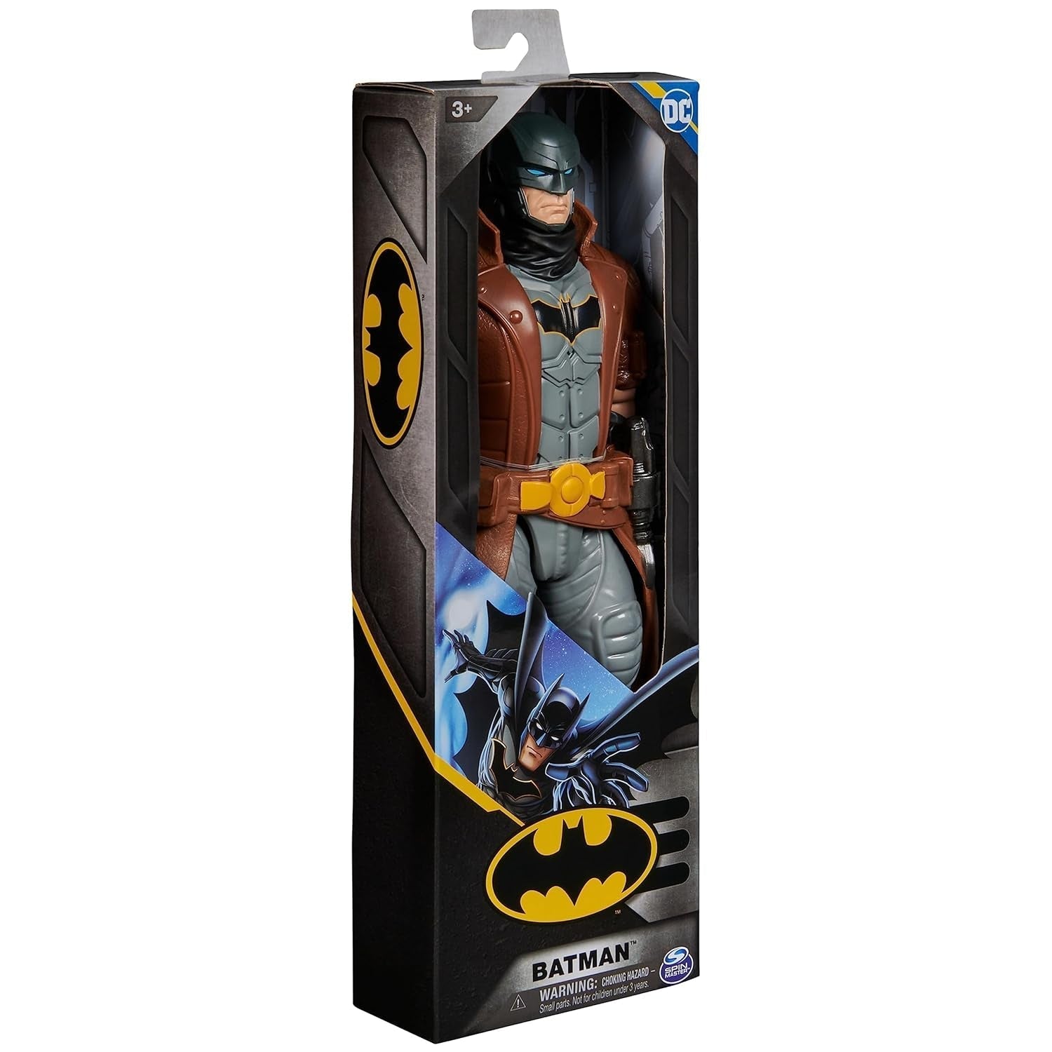 DC Comics Batman akční figurka 30 cm vysoká, plně pohyblivá pro vzrušující dobrodružství a akční kaskadérské kousky Hračka pro děti od 3 let Akční figurky Naty Shop