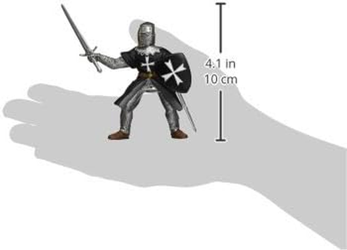 Papo -Ručně malované - Figurky -Středověká-Fantasy - Rytíři svatého Jana s mečem-39938-Sběratelské-Pro děti - Vhodné pro chlapce i dívky - Od 3 let Akční figurky Naty Shop