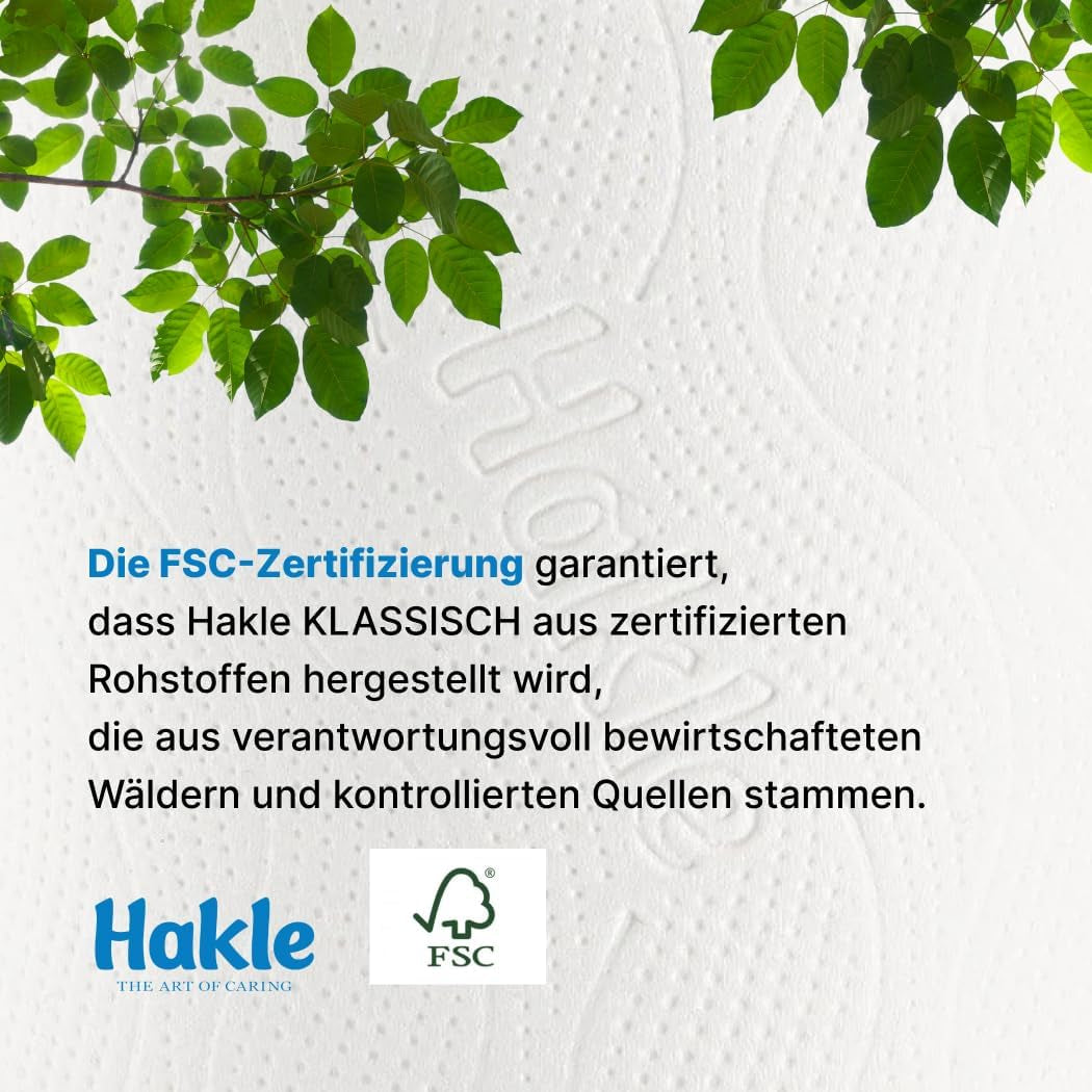 Hakle Traumweich toaletní papír - 16 rolí, jemné čištění pro pohodu (2 balení)