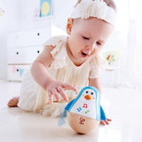 Hudební hračka Baby Einstein Magic Touch s dřevěným bubnem na 6 měsíců a hudební wobbler Up & Hape Penguin, barevná kolébavá melodie, hračka Roly-Poly na 6 měsíců a up Bebe Toys Naty Shop