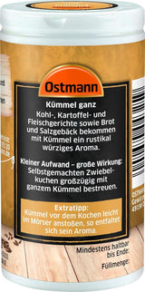 Ostmann - Celý kmín, 35 gramů Condimente Naty Shop