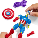 Mixmashers Marvel Captain America Avengers Mix-and-Match akční figurka a příslušenství Akční figurky Naty Shop