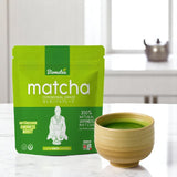 50G Ceremonial Grade Matcha z Japonska - 100% přírodní, bez pesticidů a testováno - Stone Ground - Moegi Matcha Premium japonský čajový prášek