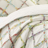 Přikrývka Laura Ashley Home Rüschen Garden Collection, 100% bavlna, ultra měkká, pro všechna roční období, oboustranná, elegantní, manželská postel, krémová barva (197783) Přikrývky a přikrývky Naty Shop
