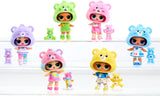 LOL Překvapení! Loves Care Bears Tots - Obsahuje 1 panenku s oblečením a doplňky, míček medvídka, skrytý obal, 6 sběratelských panenek