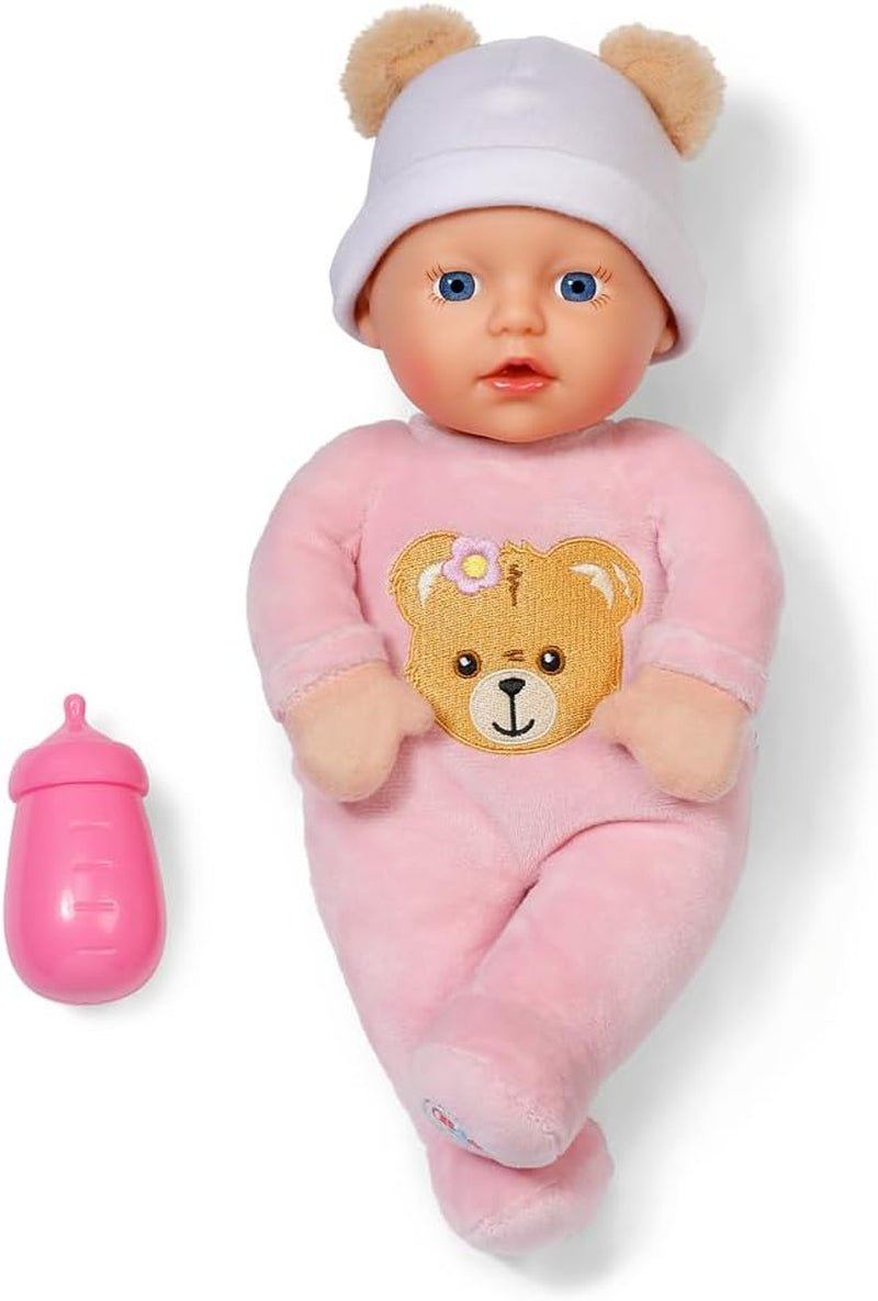 Baby Born Rosie měkká panenka 30 cm se 6 zvuky a lahvičkou, růžová