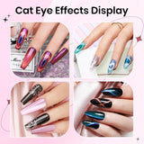 Magnet na nehty SUPWEE 5 v 1, růžový magnet pro kočičí oči pro Nägel Multifunktions Magnetstift DIY Magic 3D Magnet Stick Pen Set Nail Art Magnet Stick Für Nail Art Diy-Zubehör
