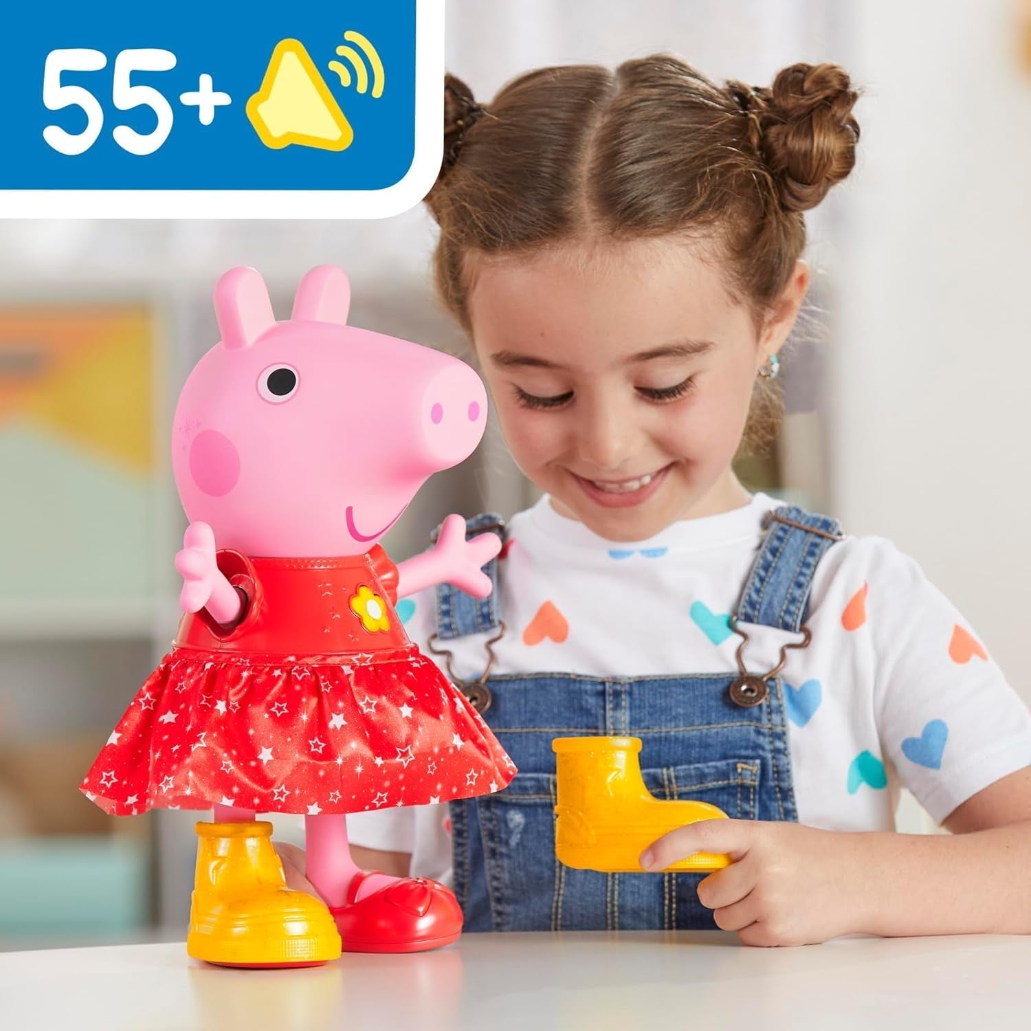 Peppa Pig Peppa'S Mud Puddle Party Doll - německá verze, růžové nebo růžové panenky Naty Shop
