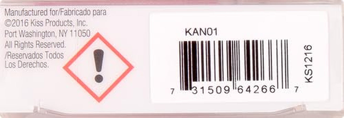 Kiss Nude Nails Úžasné nehty (balení 2 ks)