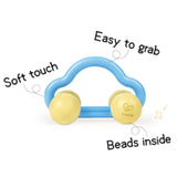 Hape Roll & Rattle Autíčko, Baby Toy Bebe Naty Shop Toys