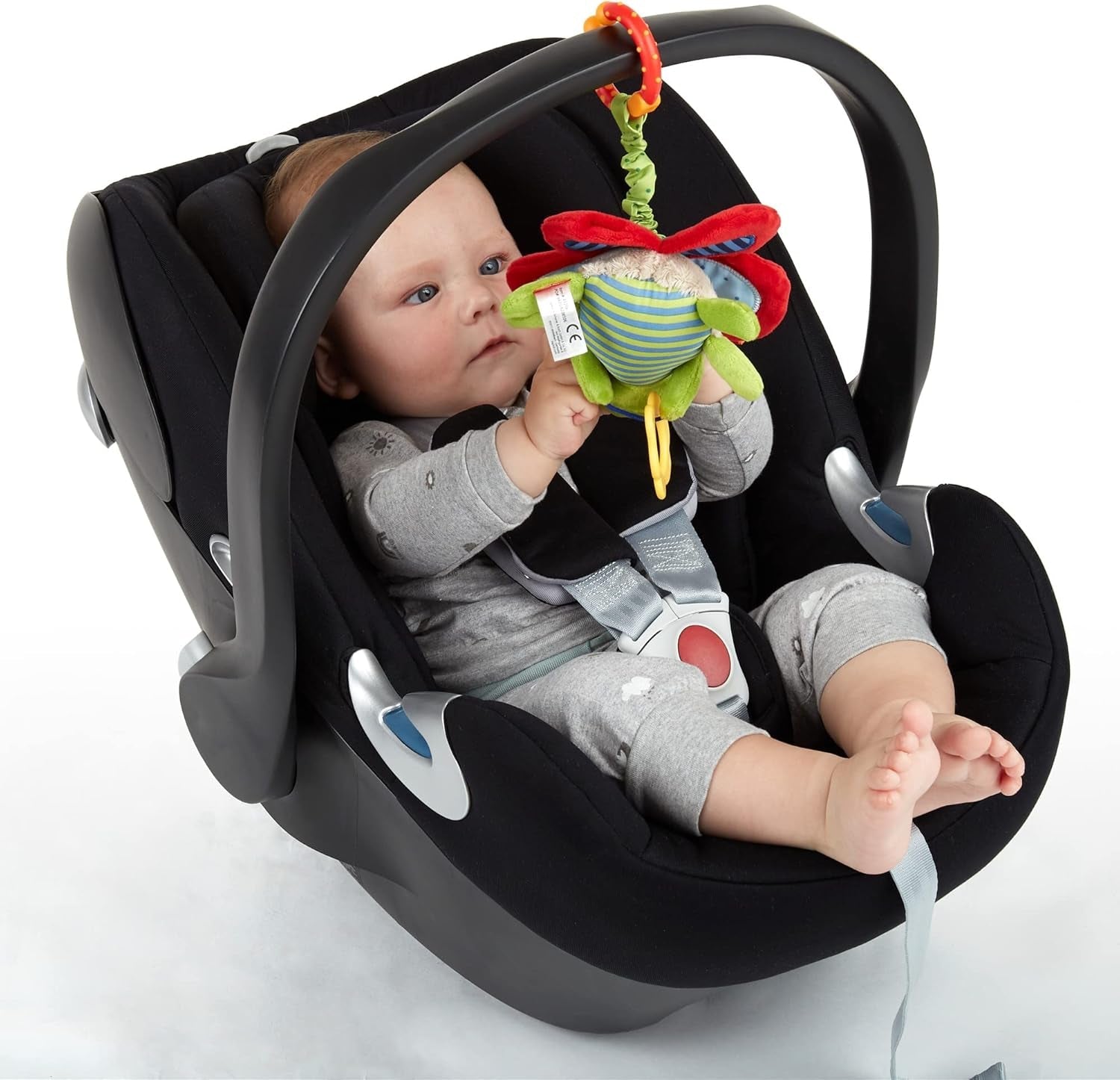 SIGIKID 42206 Přívěsek motýl Baby Activity PlayQ hračka pro dívky a chlapce doporučeno od 3 měsíců Baby Toys Naty Shop