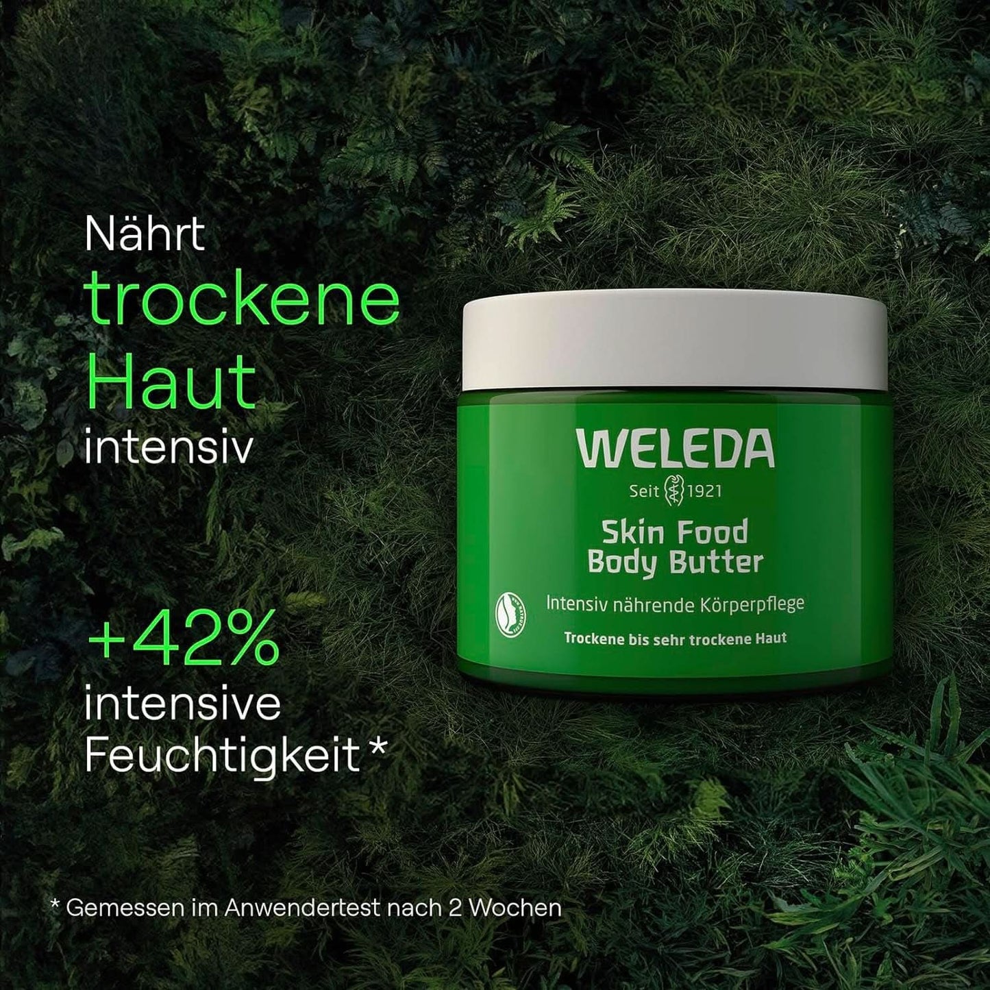 WELEDA Organic Skin Food Body Butter, Unisex tělový krém pro péči o suchou a drsnou pokožku, 150 ml Sprcha a koupel Naty Shop