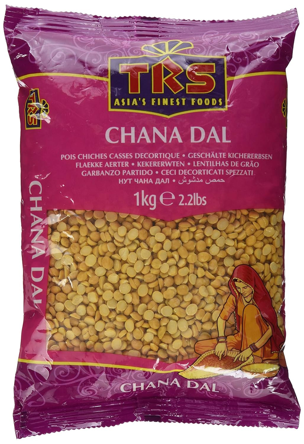 TRS - Cizrna (Chana Dal) - (1 x 1 kg)
