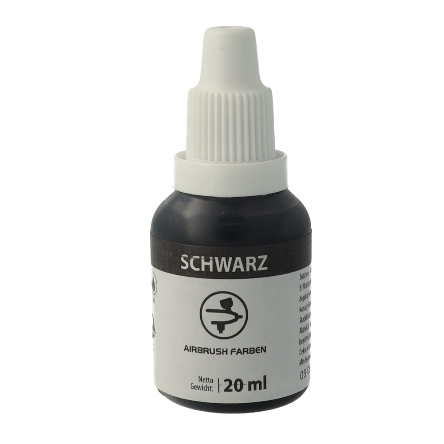 Potravinářské barvivo Bakeryteam Airbrush Black 20ml