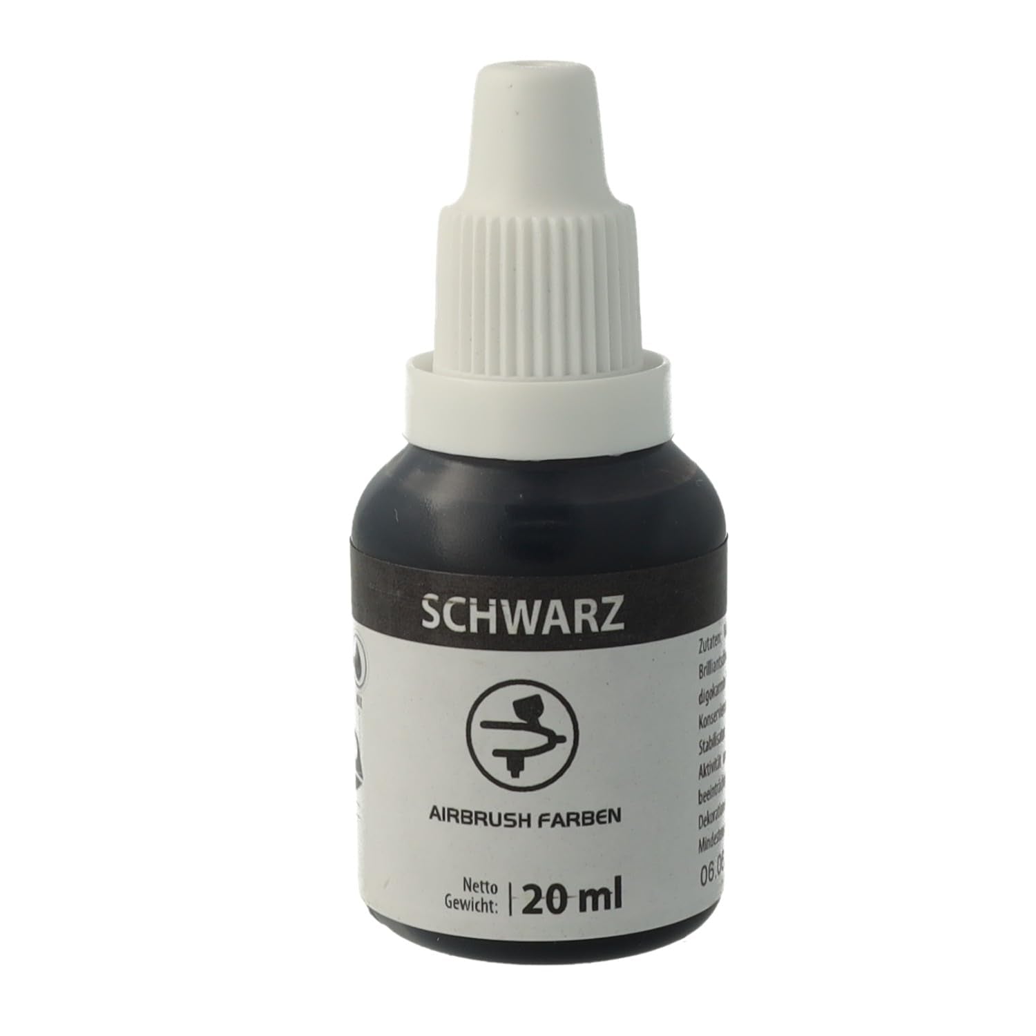 Potravinářské barvivo Bakeryteam Airbrush Black 20ml